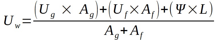 Wärmeübergangskoeffizient - Formel.